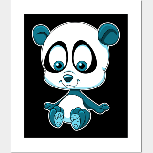 Panda Baby Posters and Art